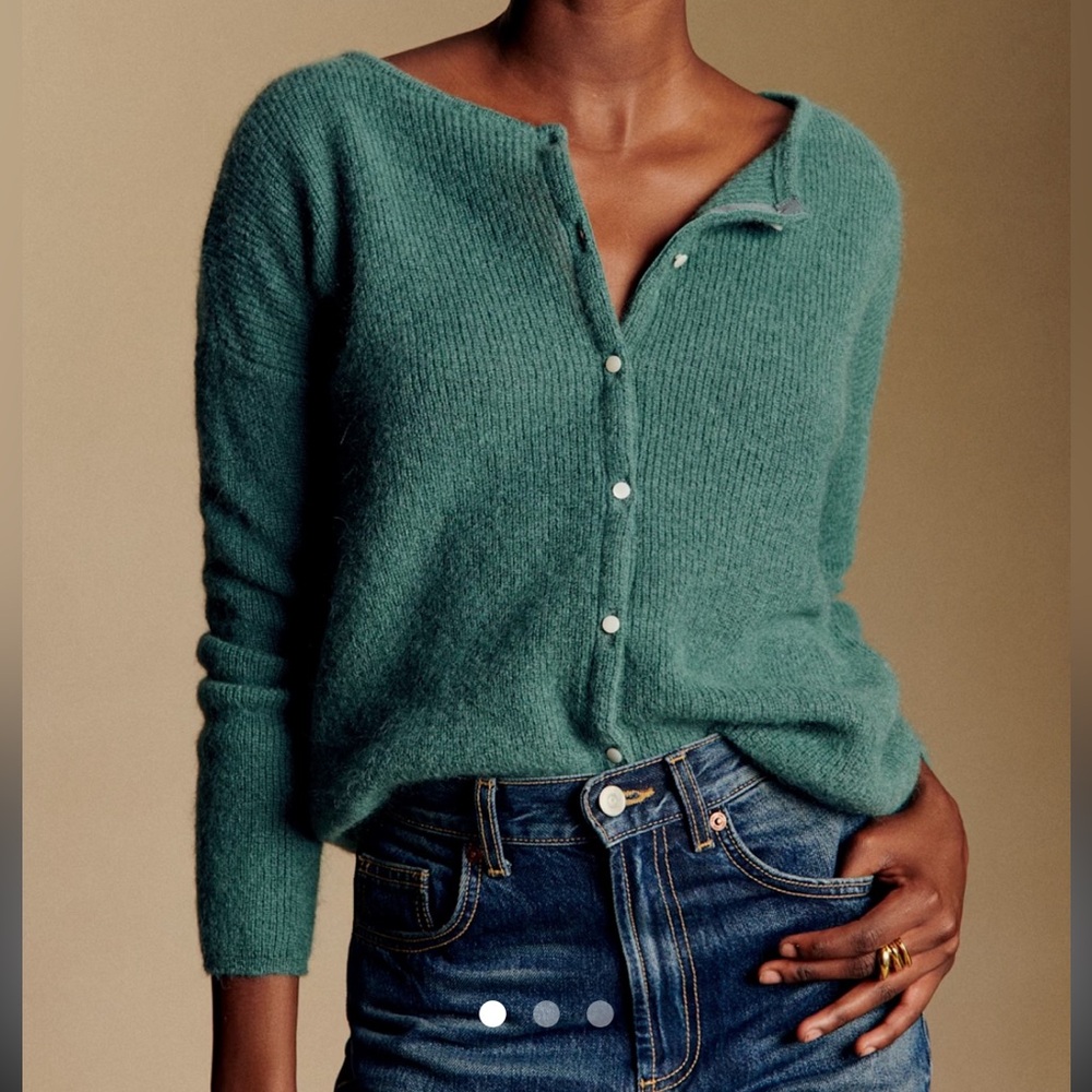 Sézane Gaspard Cardigan sage xs